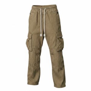 pantalon cargo vintage kaki – Édition workwear
