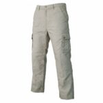 pantalon cargo minimaliste vintage – beige sable