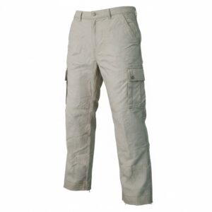 pantalon cargo minimaliste vintage – beige sable